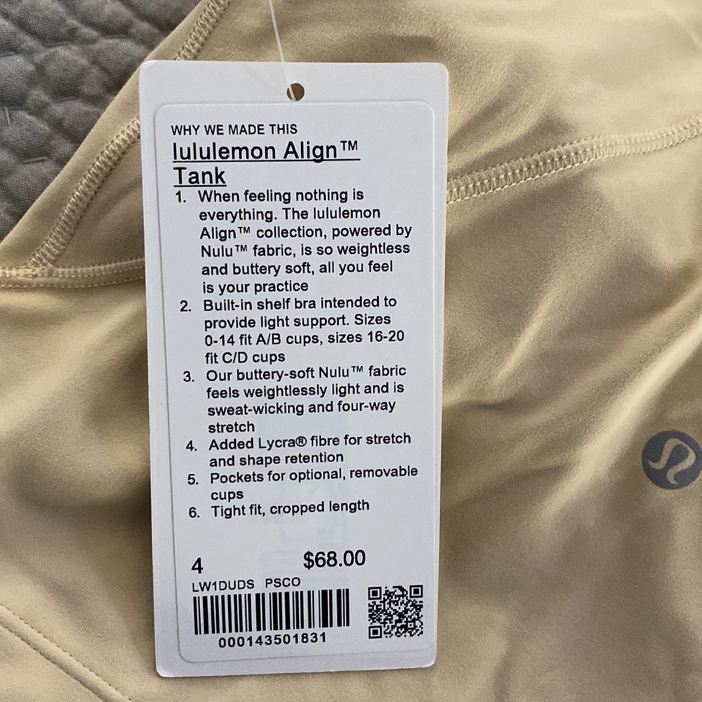 Lululemon Align Tank - Picture 5 of 5